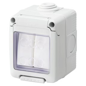 GW27834 - 10A 2g 1w Switch IP55